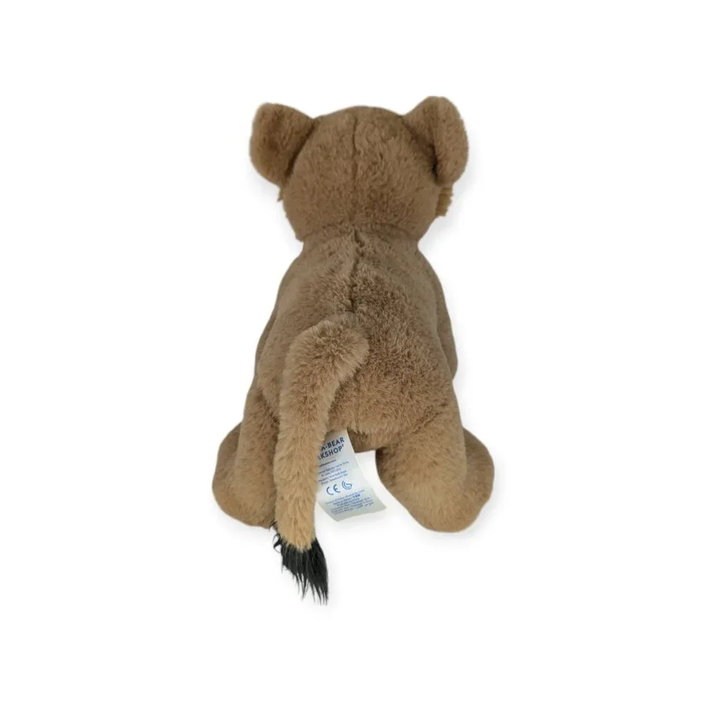 Build-A-Bear BAB Workshop Disney Lion King Young Simba Plush Stuffed Animal